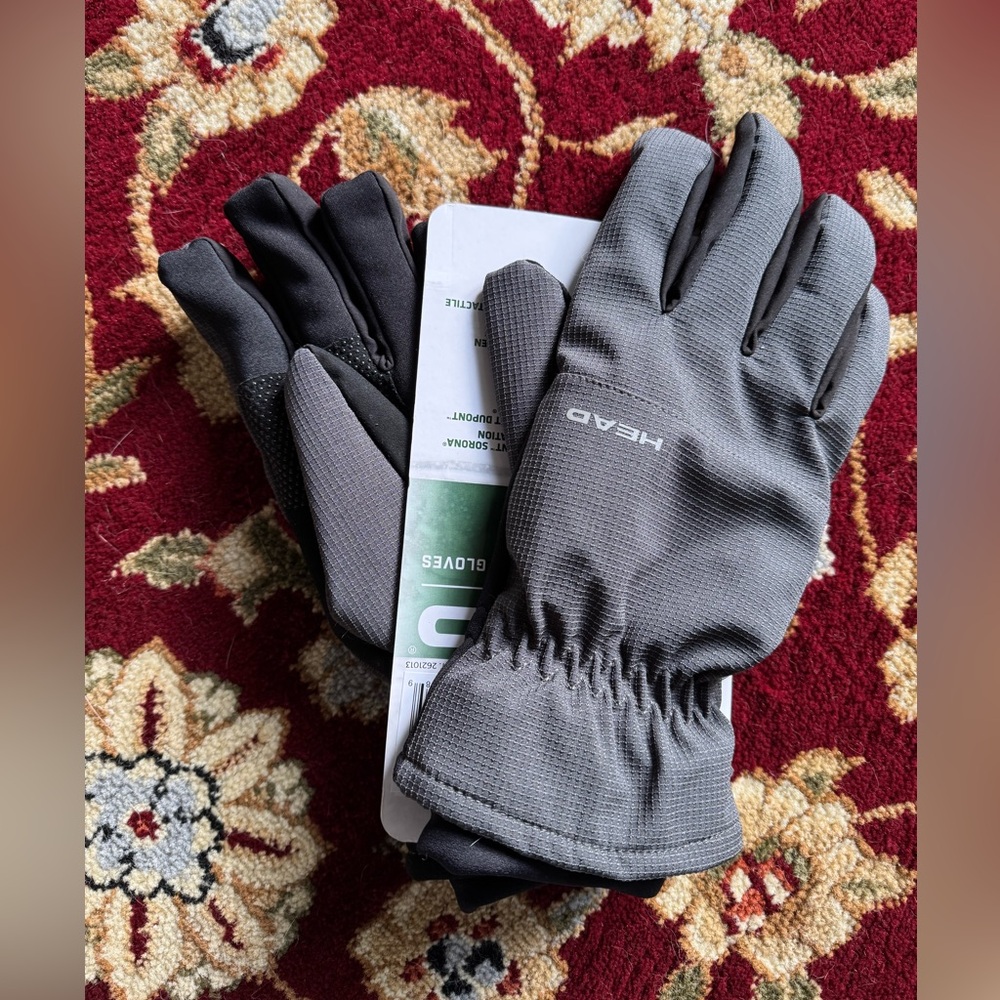 BRAND NEW - HEAD Charcoal Men's Gloves